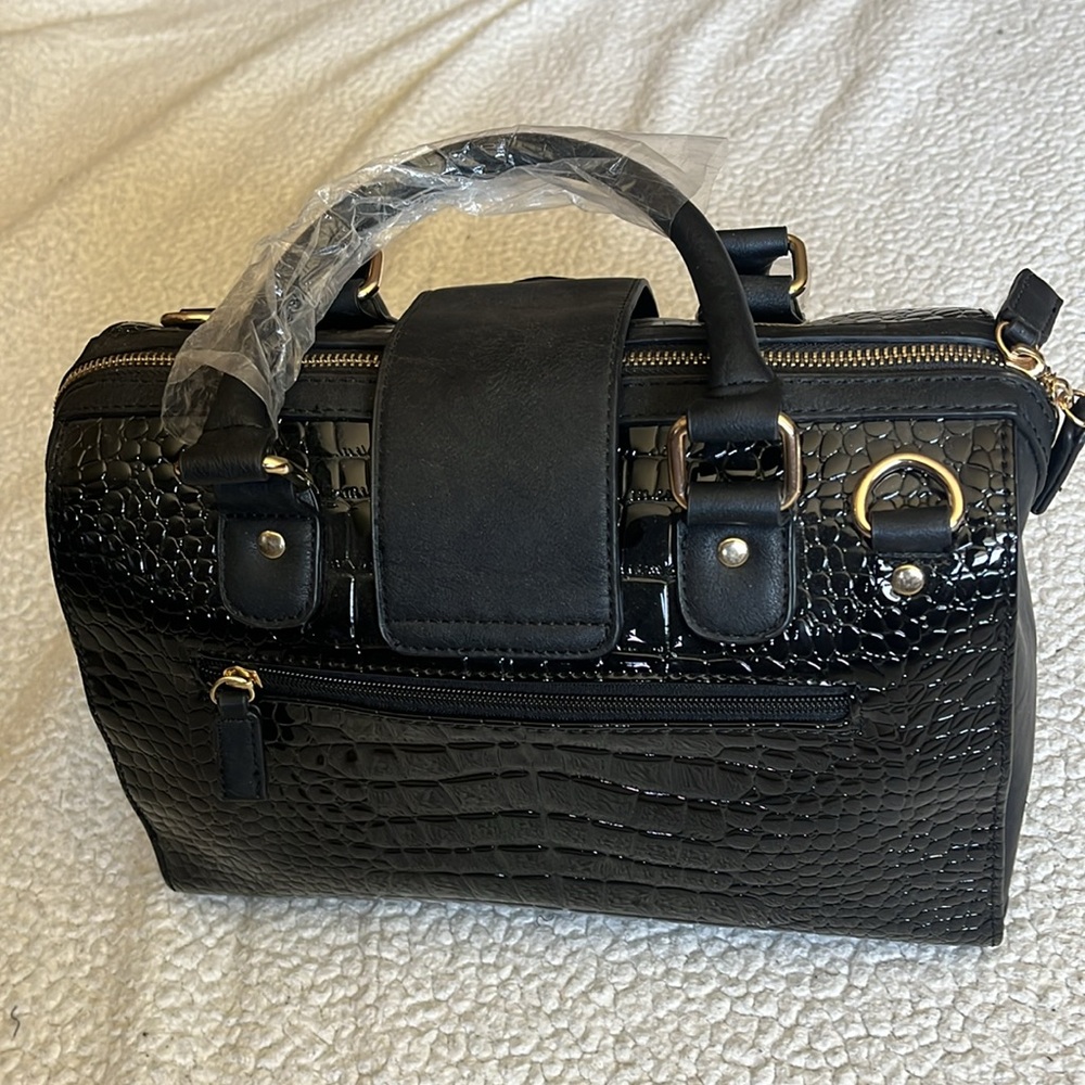 Desein black satchel purse - Picture 5 of 11